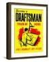 Become A Draftsman-Train At Home-null-Framed Art Print