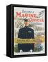 Become a Marine Officer Candidate Poster-Arthur N. Edrop-Framed Stretched Canvas