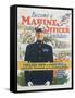 Become a Marine Officer Candidate Poster-Arthur N. Edrop-Framed Stretched Canvas