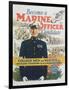 Become a Marine Officer Candidate Poster-Arthur N. Edrop-Framed Giclee Print