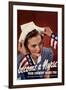 Become a Nurse Your Country Needs You WWII War Propaganda-null-Framed Art Print