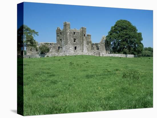 Bective Abbey, Cistercian, Dating from the 12th Century, Trim, County Meath, Leinster, Ireland-Nedra Westwater-Stretched Canvas