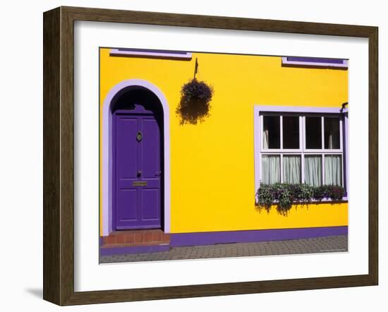 Bed and Breakfast, Kinsale, County Cork, Ireland-David Barnes-Framed Photographic Print