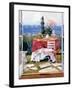 Bed and Breakfast-Allayn Stevens-Framed Art Print