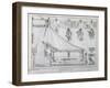 Bed Made for Mr T from Paris-Charles Percier-Framed Giclee Print