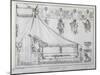Bed Made for Mr T from Paris-Charles Percier-Mounted Giclee Print