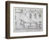 Bed Made for Mr T from Paris-Charles Percier-Framed Giclee Print