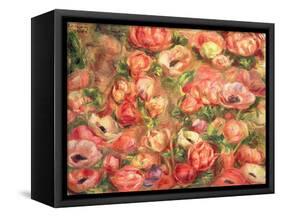 Bed of Anemones, 1901-Pierre-Auguste Renoir-Framed Stretched Canvas