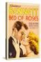 BED OF ROSES, from left: Joel McCrea, Constance Bennett on midget window card, 1933.-null-Stretched Canvas