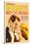 BED OF ROSES, from left: Joel McCrea, Constance Bennett on midget window card, 1933.-null-Stretched Canvas