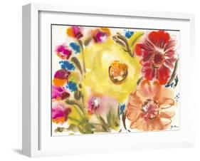 Bed of Roses IV-Julia Minasian-Framed Art Print