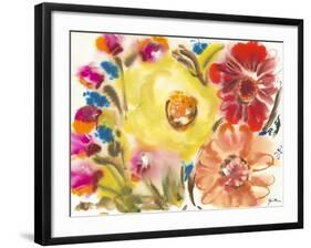 Bed of Roses IV-Julia Minasian-Framed Art Print