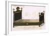 Bed, Style Louis 16-E Langfeldt-Framed Art Print