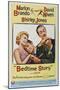 Bed Time Story, US poster, Shirley Jones, Marlon Brando, David Niven, 1964-null-Mounted Art Print