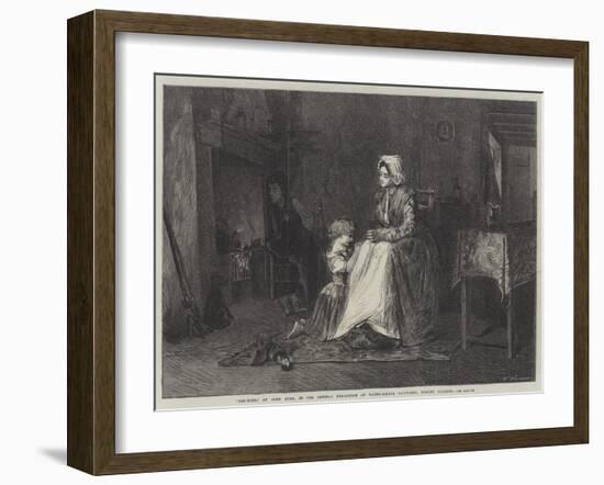 Bed-Time-John Burr-Framed Giclee Print