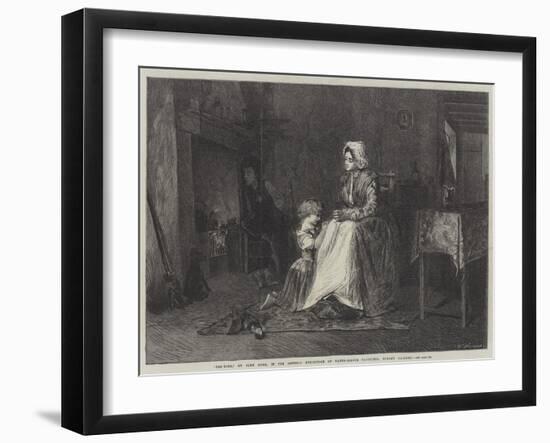 Bed-Time-John Burr-Framed Giclee Print