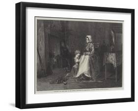 Bed-Time-John Burr-Framed Giclee Print