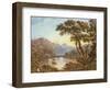 Beddgelert Bridge, North Wales watercolor-John Varley-Framed Giclee Print