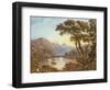 Beddgelert Bridge, North Wales watercolor-John Varley-Framed Giclee Print