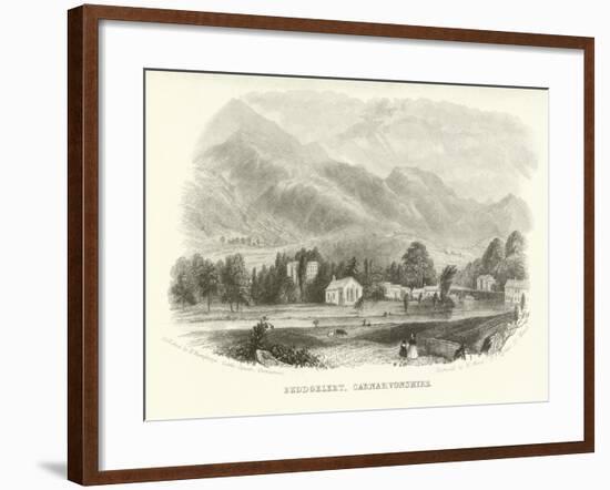 Beddgelert, Carnarvonshire, Wales-null-Framed Giclee Print