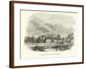 Beddgelert, Carnarvonshire, Wales-null-Framed Giclee Print