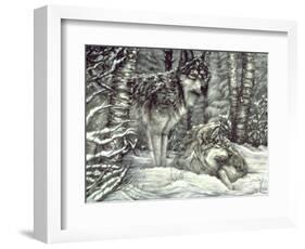 Bedding Down-Jenny Newland-Framed Giclee Print