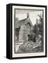 Bede-House, with Rectory Chimney-null-Framed Stretched Canvas