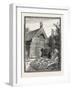 Bede-House, with Rectory Chimney-null-Framed Giclee Print