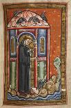 St. Cuthbert's Horse Pulls Down Bread and Meat-Bede-Stretched Canvas