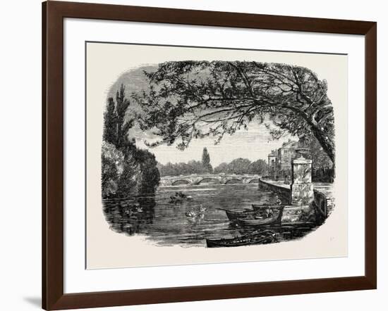 Bedford Bridge, UK-null-Framed Giclee Print