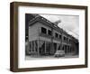 Bedford Ca Minibus Parked on a Building Site in West Burton, Nottinghamshire, 1964-Michael Walters-Framed Photographic Print