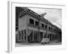 Bedford Ca Minibus Parked on a Building Site in West Burton, Nottinghamshire, 1964-Michael Walters-Framed Photographic Print