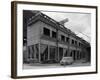 Bedford Ca Minibus Parked on a Building Site in West Burton, Nottinghamshire, 1964-Michael Walters-Framed Photographic Print