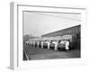 Bedford Delivery Lorries at the Danish Bacon Co, Kilnhurst, South Yorkshire, 1957-Michael Walters-Framed Photographic Print