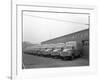 Bedford Delivery Lorries at the Danish Bacon Co, Kilnhurst, South Yorkshire, 1957-Michael Walters-Framed Photographic Print