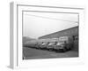 Bedford Delivery Lorries at the Danish Bacon Co, Kilnhurst, South Yorkshire, 1957-Michael Walters-Framed Photographic Print