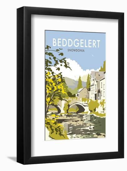 Bedgellert - Dave Thompson Contemporary Travel Print-Dave Thompson-Framed Giclee Print