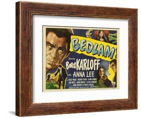 Bedlam, 1946-null-Framed Art Print