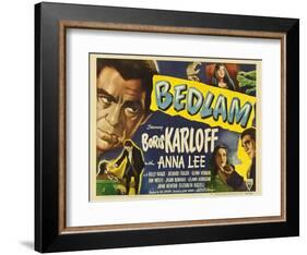 Bedlam, 1946-null-Framed Art Print