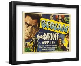 Bedlam, 1946-null-Framed Art Print