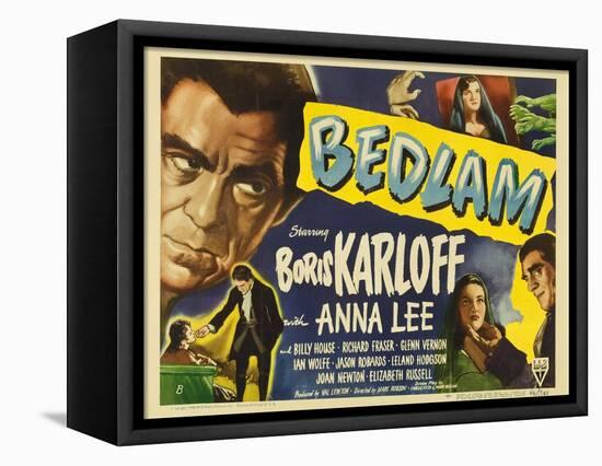 Bedlam, 1946-null-Framed Stretched Canvas