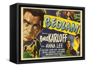 Bedlam, 1946-null-Framed Stretched Canvas