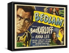 Bedlam, 1946-null-Framed Stretched Canvas