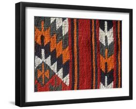 Bedouin Carpet, Madaba, Jordan-Jon Arnold-Framed Photographic Print