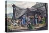 Bedouin Encampment in Lebanon, Early 19th Century-null-Stretched Canvas