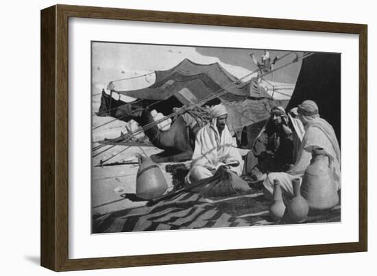 Bedouin in 1930s-Charles Edmund Brock-Framed Giclee Print