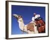 Bedouin Riding Camel, Sinai, Egypt, North Africa, Africa-Nico Tondini-Framed Photographic Print