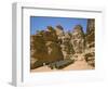 Bedouin Tent and Rocks of the Desert, Wadi Rum, Jordan, Middle East-Alison Wright-Framed Photographic Print