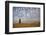 Bedouin woman in the desert. Abu Dhabi, UAE.-Tom Norring-Framed Photographic Print