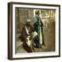 Bedouins in Alexandria (Egypt)-Leon, Levy et Fils-Framed Photographic Print